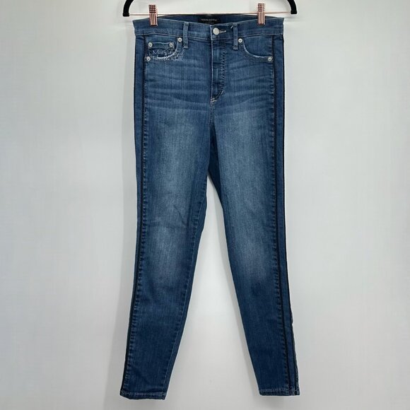 Banana Republic Factory High-Rise Stretch Skinny Jeans Size 26 - Picture 1 of 5